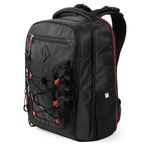 Columbia Diablo Creek Backpack Diaper Bag‎ Thermal Change Mat Black Red Pockets